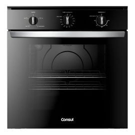 Forno Elétrico de Embutir Consul Multifuncional 84L Preto COB84BE - 220V