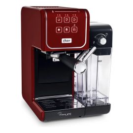 Cafeteira Espresso Primalatte Bvstem6801r Touch Red Oster Cor Preto/Vermelho - [PIX]