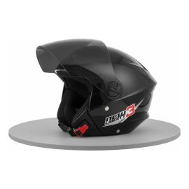 Capacete Pro Tork New Liberty Three aberto - Cor Preto Brilhante Tamanho 58