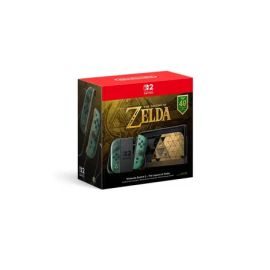 Nintendo Switch 2 - The Legend Of Zelda 40th Anniversary Edition Preto, Verde e Dourado