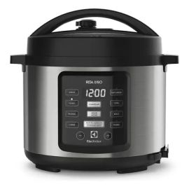 Panela de Pressão Elétrica Electrolux Pcc15 de 5l 1000w de Potência na Cor Inox 220v