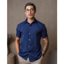 Camisa Social Gola Italiana (várias cores) - [PIX]