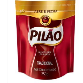 Café Pilão Torrado e Moído -Tradicional Sachê 250g - [RECORRÊNCIA]