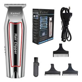 Maquina Cortar Cabelo Aparar Barba Kemei Km-032 Acabamento - [PIX]