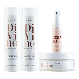Divine Shampoo + Condicionador + Másc + Mini Essential 200 g- Braé