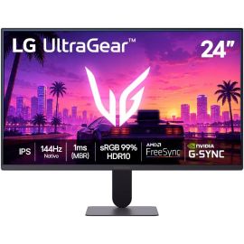 LG UltraGear Monitor Gamer 24" IPS 144Hz nativo - [PIX]