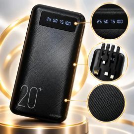 Power Bank 20000mAh Turbo Rápido 22.5W Display Digital
