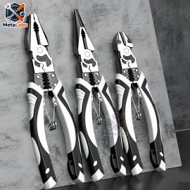 Multifuncional Universal Wire Stripper para Eletricista, Corte Descascar e Crimpar Fios Ferramentas