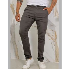 Calça Masculina Sarja Premium Esporte Fino Bolso Faca Lycra - [PIX]