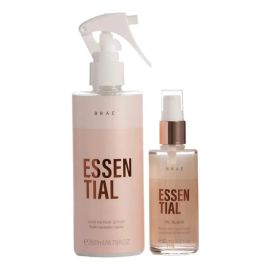 Kit Braé Essential Sérum e Óleo para Cabelos Danificados com Ácido Hialurônico - [PIX]