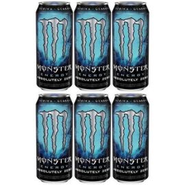 Pack de Monster Absolutely Zero LT 473ml - Unidade 6 unidades