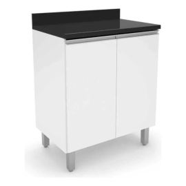 Balcão Multiuso Gabinete Cozinha Lavanderia Organizador 2 Portas Top Class - [PIX]