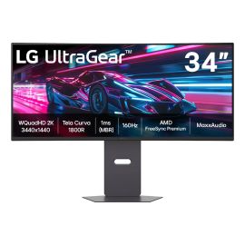 Monitor Gamer LG UltraGear Curvo 34"- QuadHD 34G600A - [PIX]