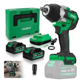Chave de Impacto Brushless 700nm com 2 Baterias Maleta