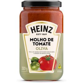 Heinz Molho de Tomate Rústico Oliva em vidro, 320G - [RECORRÊNCIA]