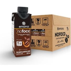 Emana Bebida Proteica NOFOCO 15g Sabor Café - 12 Unidades de 250ml - [RECORRÊNCIA]