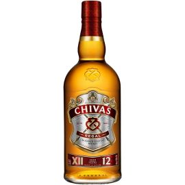 Whisky Chivas Regal 12 anos Blended Escocês - 1 litro