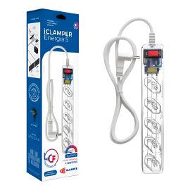 Filtro de Linha Dps Clamper 5 Tomadas 1m Transparente 021516 - [PIX]