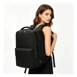 Mochila para Notebook Feminina Expansível de 25L a 40L, com USB e Impermeável - [PIX]