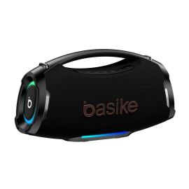 Caixa de Som Portátil Basike Bluetooth 200W com Graves Reforçados e À Prova D'Água - [PIX]