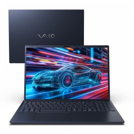 Notebook VAIO FE16 AMD Ryzen 7-5825U Linux 16GB RAM 256GB SSD 16" IPS WUXGA Antirreflexo - Cinza - [PIX]