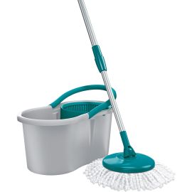 Flash Limp - Mop Giratório Fit, Balde 8 litros - MOP5010 - ABS Cinza - [PIX]