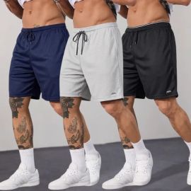 Kit3 Short Futebol Bermuda Academia Treino Esporte