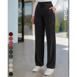 Calça Pantalona Lanzinha Cintura Alta com Bolso - [PIX]