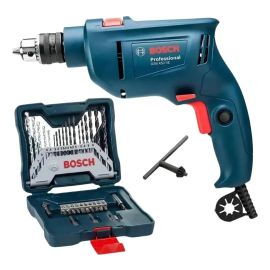Furadeira Industrial Impacto Rev 450w Gsb 450 Re Bosch + Kit - [PIX]