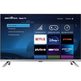 Fast Smart TV Britânia BTV32G7PR2CSBLH 32" Led Dolby Áudio