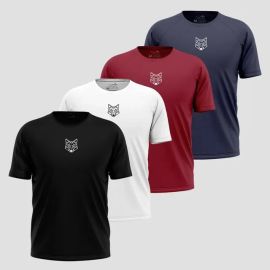 Kit 4 Camisetas Masculinas Dry Lobo Alpha - [PIX]