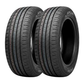 Kit 2 Pneus 195/55R15 Aplus 85V A601 Aro15 - [PIX]