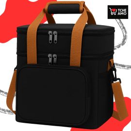 Bolsa Térmica Lancheira com Alça Transversal para Marmitas e Lanches