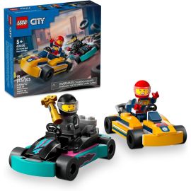 LEGO Set City Great Vehicles Carros de Karting e Pilotos 60400 (99 Peças)