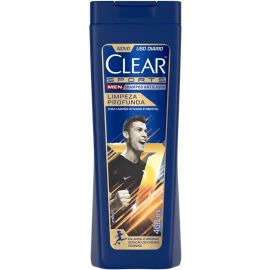 Clear Sports Men Shampoo Anticaspa Limpeza Profunda 400ml - [RECORRÊNCIA]
