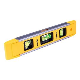 Nível plástico com base magnética 9", VONDER