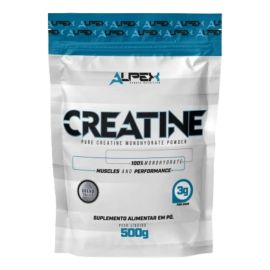 Creatina Monohidratada 500g Sem Sabor Alpex Nutrition