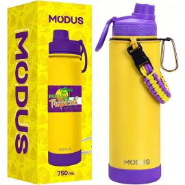 MODUS Garrafa Térmica 750ml - Parede Dupla de Isolamento 24horas Gelado - [PIX]