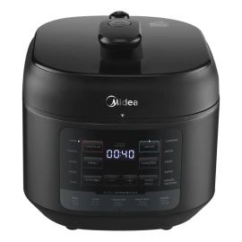 Panela de Pressão Elétrica 5l Nutripro Preta Midea Cor Preto - [PIX]