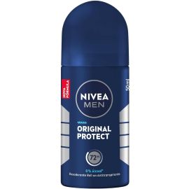 NIVEA MEN Desodorante Antitranspirante Roll-on Original Protect 50ml - [RECORRÊNCIA]