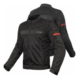 Jaqueta X11 Super Air Moto Motociclista Ventilada Mesh com Proteção Ce Confortável Resistente para Viagem Uso Urbano - [PIX]