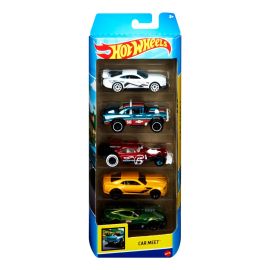 Kit com 5 Carrinhos Sortidos Hot Wheels Coloridos Mattel - [PIX]