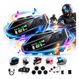 Par Intercomunicador Capacete Moto Kuerl Bluetooth Sem Fio - [PIX]