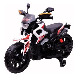 Moto Elétrica Infantil Turbon com Rodinhas Branco Zippy Toys - [PIX]