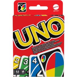 Kit de Cartas UNO Clássico Mattel com 108 7 Anos ou Mai, Multicolorido