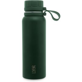 LYOR - Garrafa Térmica de Aço Inox Explorer Verde 650ml - [PIX]