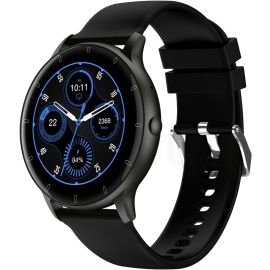 Bettdow Smartwatch Relógio inteligente com Al integrada, atende/faz chamadas, relógio esportivo feminino e masculino de 1,28" à prova d'água IP67, para celulares Android e iOS FB051 (Preto) - [PIX]
