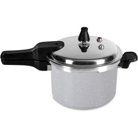 Brinox - Panela de Pressão Ceramic Life Super com Fundo de Indução 4,2L - Cinza - [PIX]