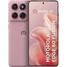 Smartphone Motorola Edge 60 Fusion 5G - 256GB 8GB RAM+8GB Ram Boost 50MP Sony AI Camera IP68 NFC - Rosa