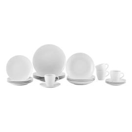 Jogo de Jantar Tramontina Porcelana Silvia 20 Peças Branco Lisa - [PIX]